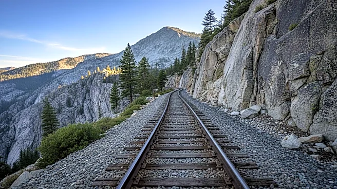 Central Pacific Railroad Construction Relied Heavily on Chinese Immigrant Labor to Traverse Sierra Nevada