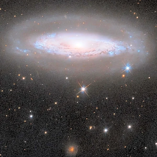Hubble and James Webb Telescopes Collaborate to Capture 'Black Eye Galaxy' in Composite Image