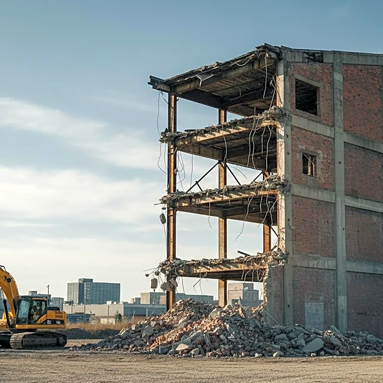 Centennial Mills Demolition Accelerates in Portland, Nearby Business Reports Blast Damage