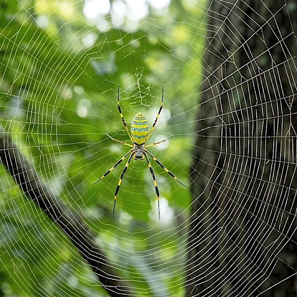 Invasive Joro Spiders Continue to Spread Across Southeastern U.S., Researchers Advise Against Disturbing Them