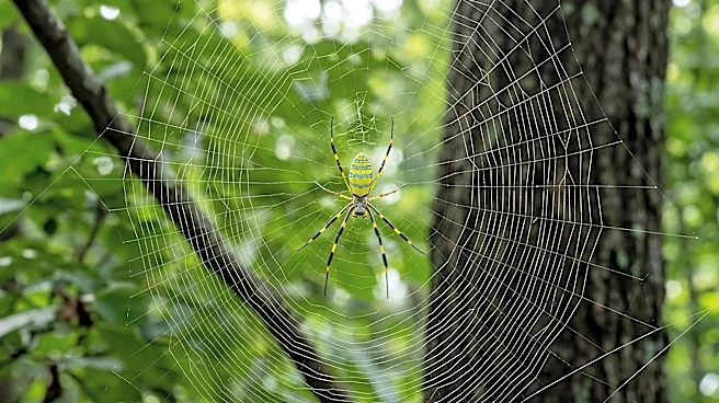 Invasive Joro Spiders Continue to Spread Across Southeastern U.S., Researchers Advise Against Disturbing Them