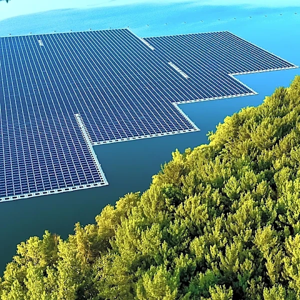 Arkansas Agricultural Experiment Station Installs Floating Solar Array on Rice Irrigation Reservoir