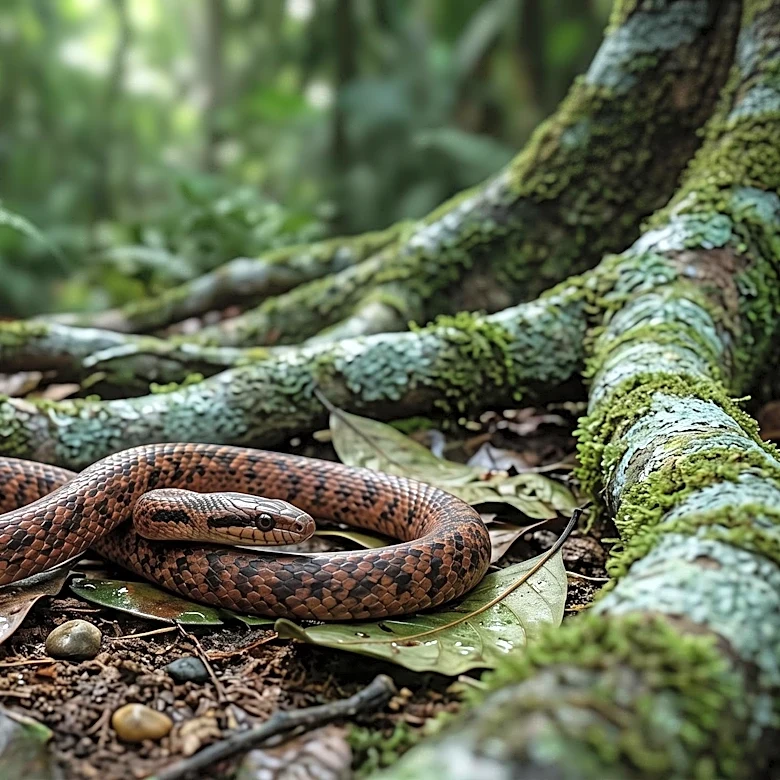 New Guinea Groundsnake Species Named 'Lielaphis slashi' in Honor of Guns N' Roses Guitarist Slash