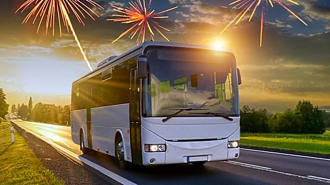 One Passenger Dead After Tour Bus Fire on California Freeway
