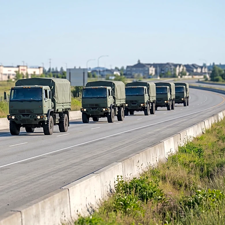 Civilian Car Collides with Military Vehicle on Northbound I-5 Near Tacoma Mall, Causing Traffic Delays