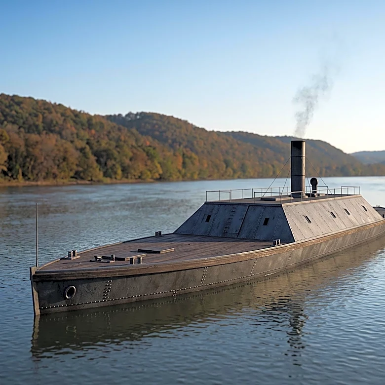 Union Navy's Rear Adm. Samuel Phillips Lee Crucial in Securing Cumberland River During Hood's Tennessee Campaign