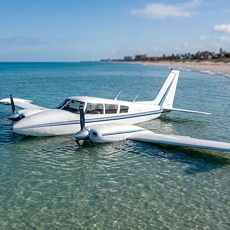 Pilot Survives Small Plane Crash Landing in Shallow Ocean Off Boca Raton Beach