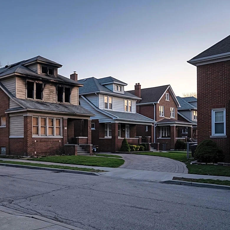 Three Families Displaced After Vacant House Fire Spreads in Newark, N.J.