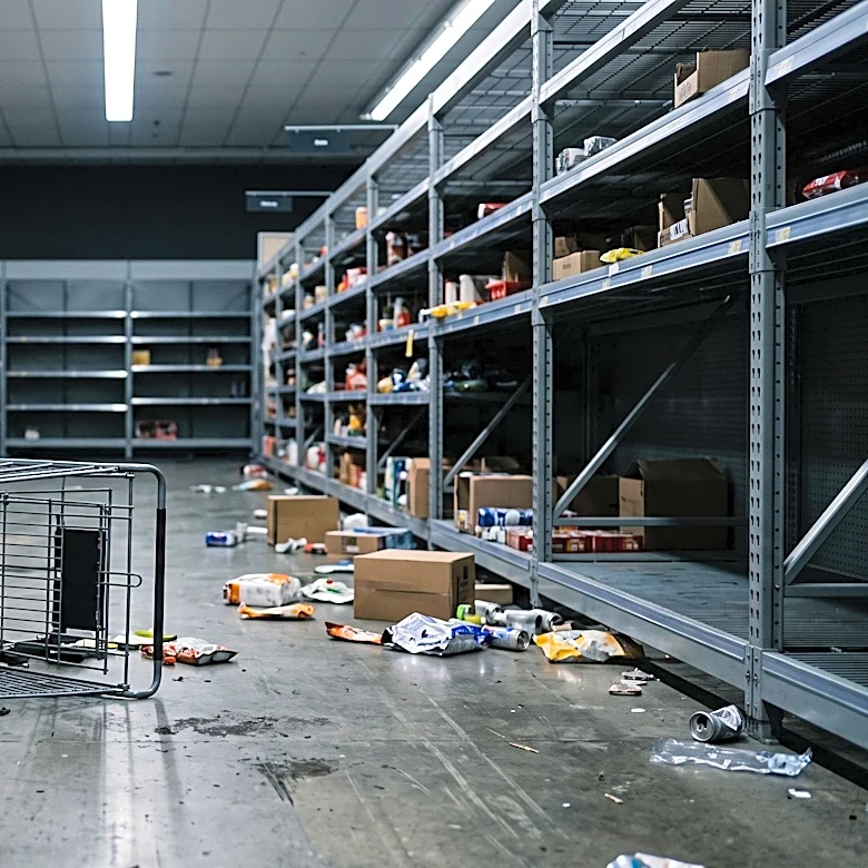 Superior Grocers Store in South Los Angeles Ransacked During Illegal Street Takeover