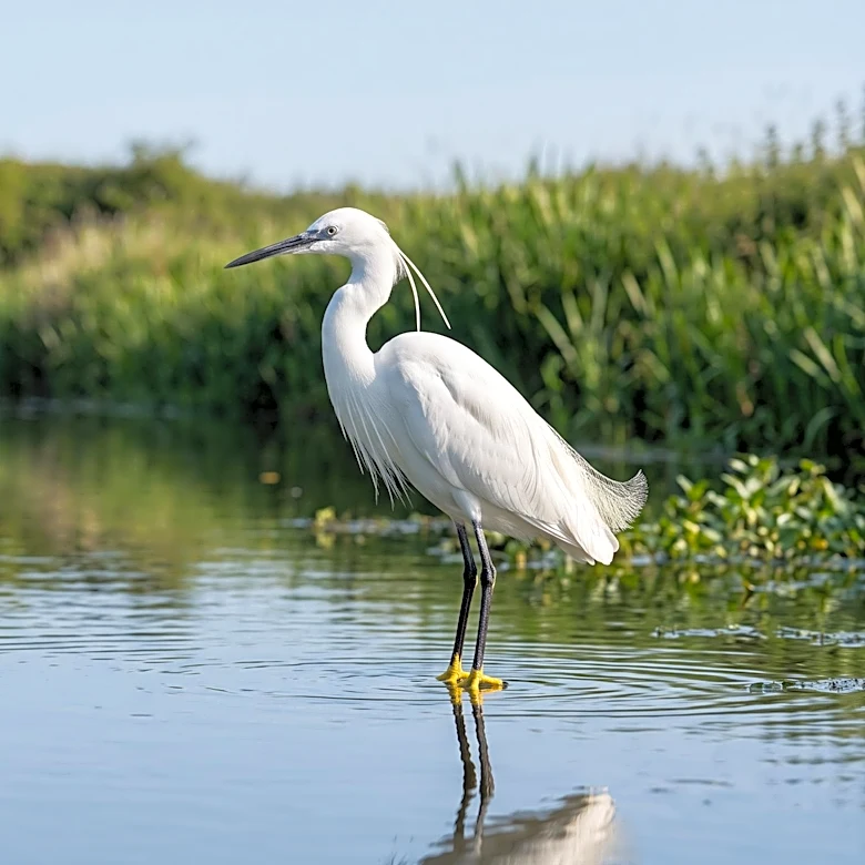 Little Egret Sighting in Hereford Signals Expanding UK Habitat Due to Climate Change