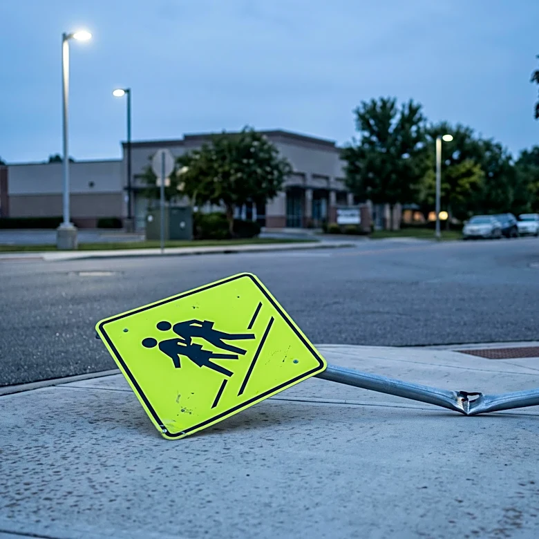Man Arrested for DUI After Crashing into Redmond Crosswalk, Police Issue Public Safety Reminder