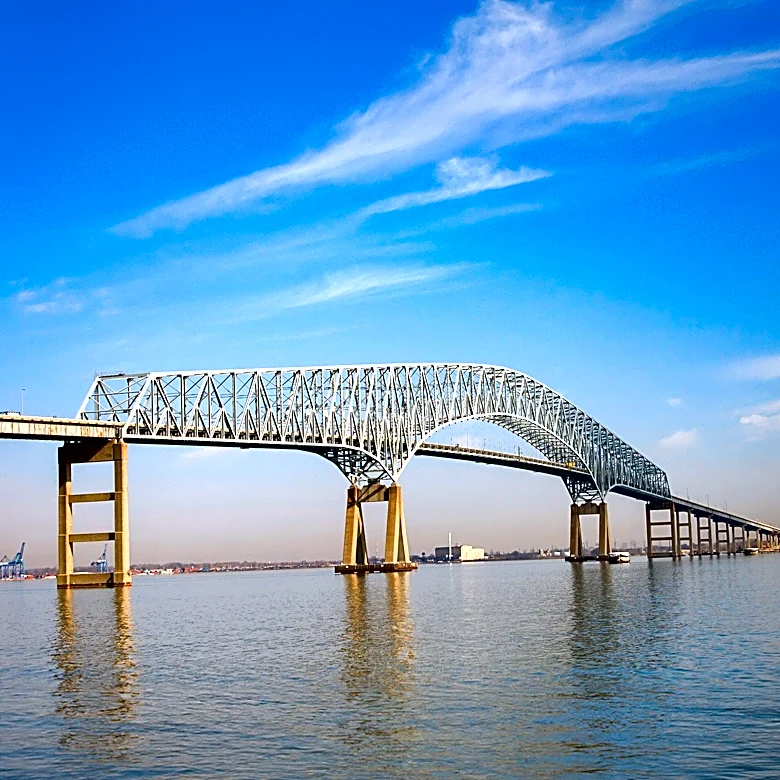 Turner Station Girl Scouts Visit Francis Scott Key Bridge Wreckage