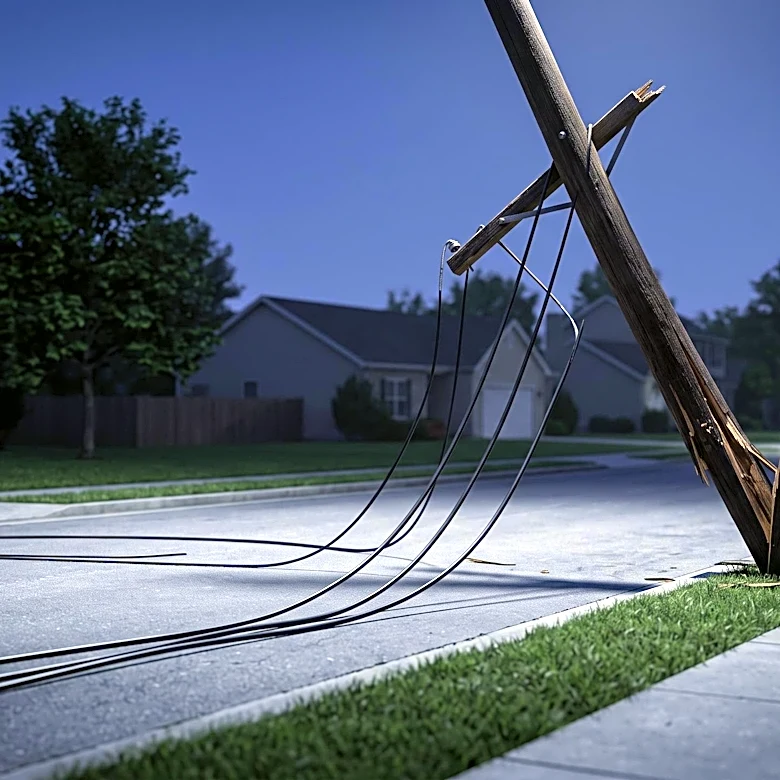 Vehicle Crash Causes Power Outage in DeKalb County, Georgia