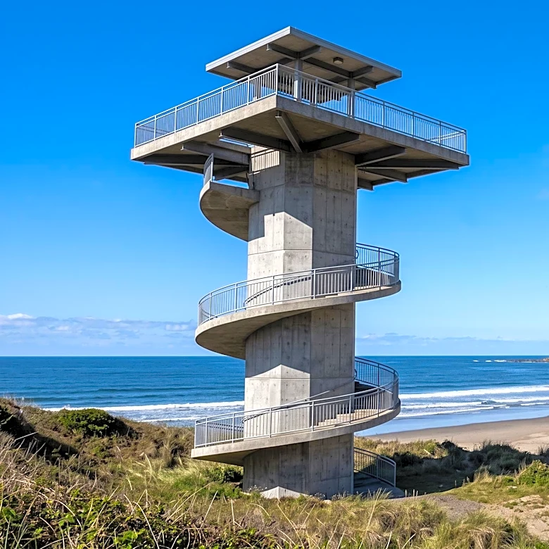 Oregon Study Recommends Evacuation Towers to Boost Tsunami Survival Rates on Coast