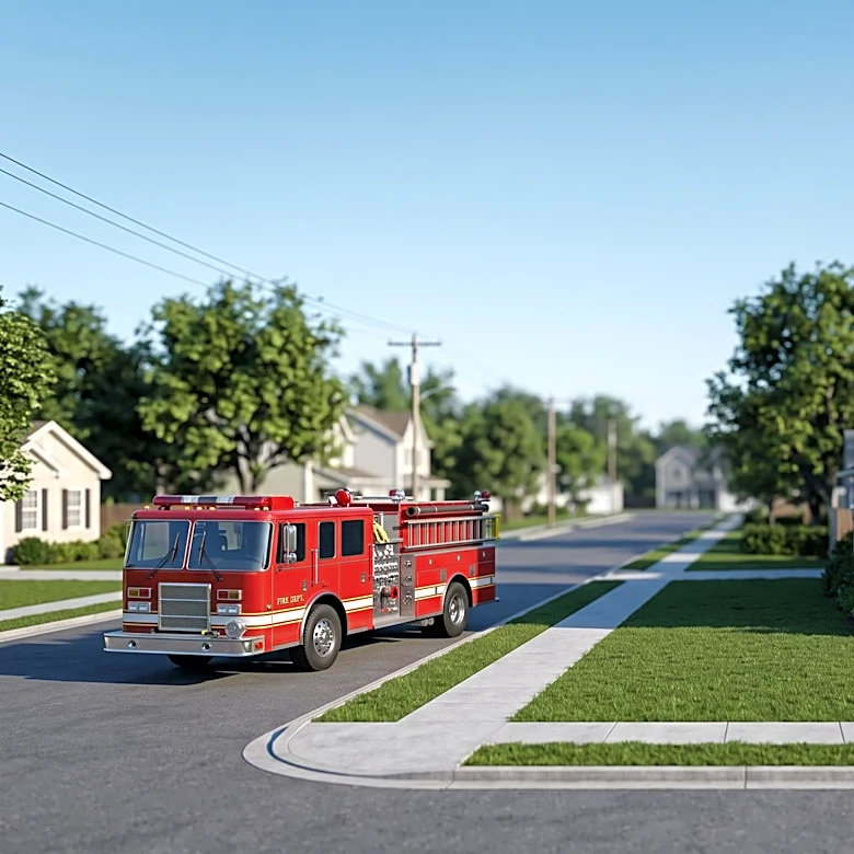 Durham Fire Department Responds to House Fire on Spring Street