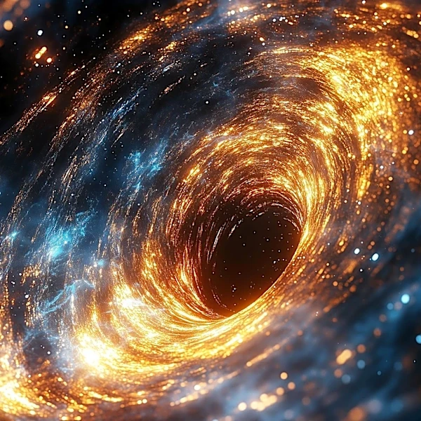 Scientists Propose Dark Matter Enables Tiny Black Holes to Grow Inside Stars