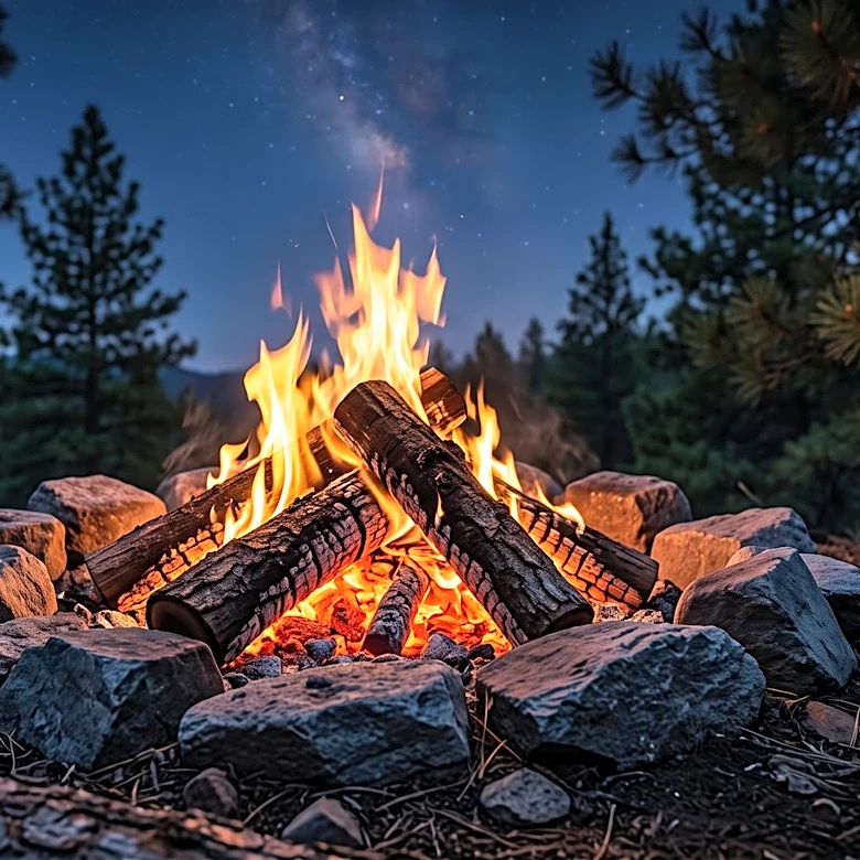 Campfire Flicker May Have Favored Speech Over Gesture in Human Evolution, Study Suggests