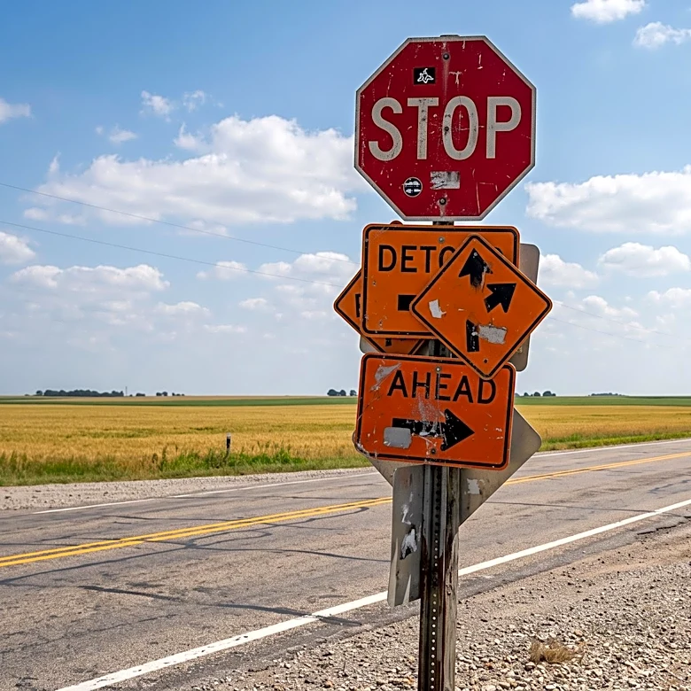 Tama County Sheriff Warns of Detour Confusion After Near Collision Near Clutier
