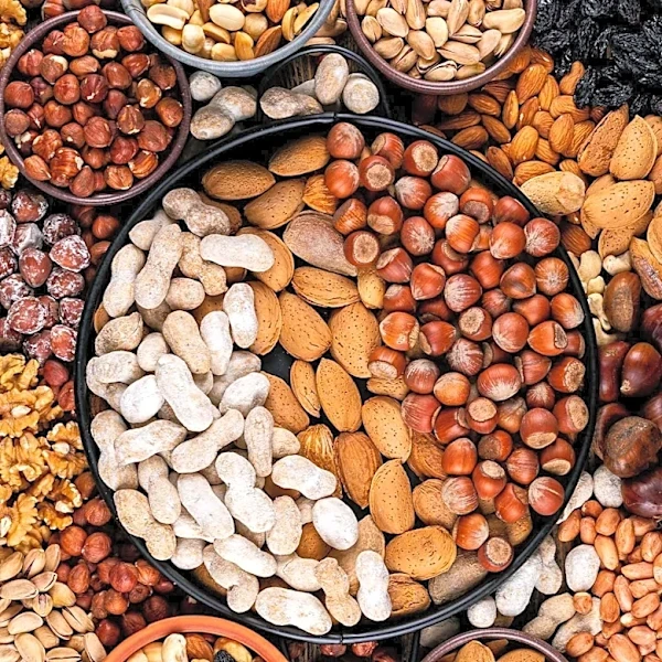 Daily Nut Consumption Linked to Lower High Blood Pressure Risk, Research Shows