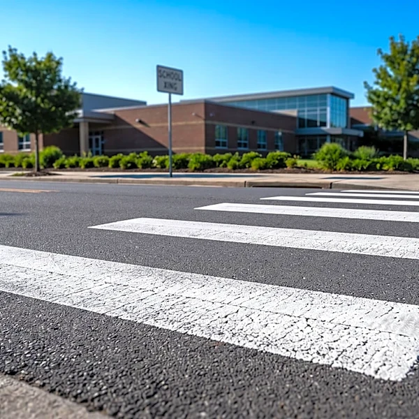 Nevada Crossing Guard Shields Mother and Children from Speeding Car in School Zone