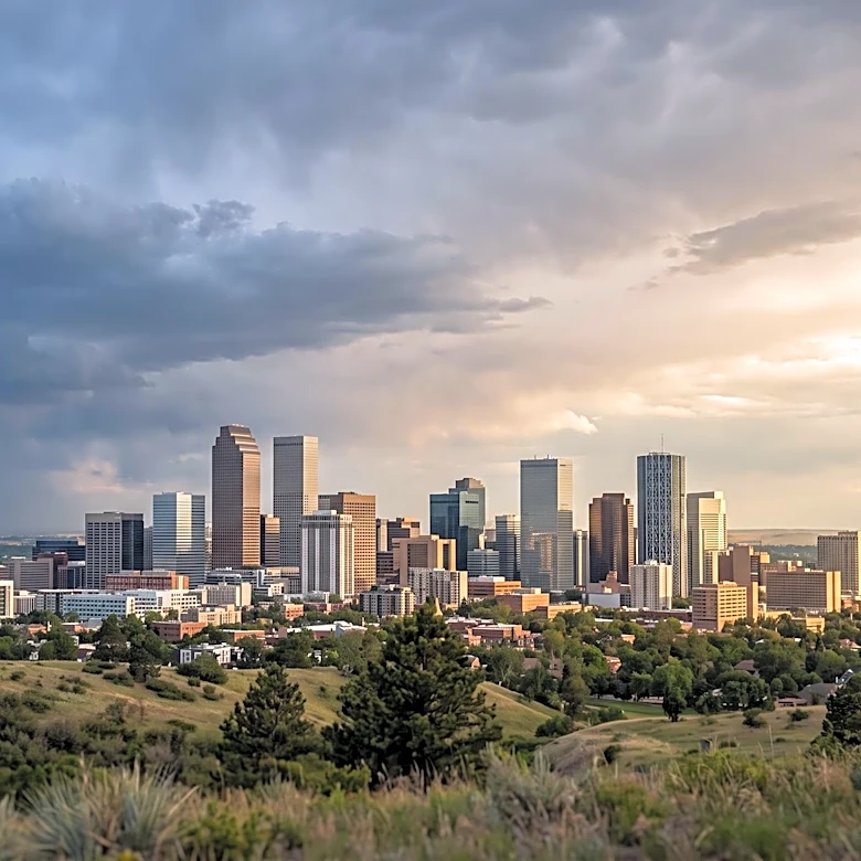 Denver Experiences Warm Temperatures Followed by Afternoon Rain, with 90s Expected Mid-Week
