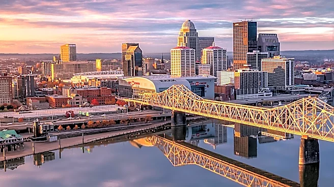 Ohio River Closed Near Brent Spence Bridge After Crane Strikes Power Lines
