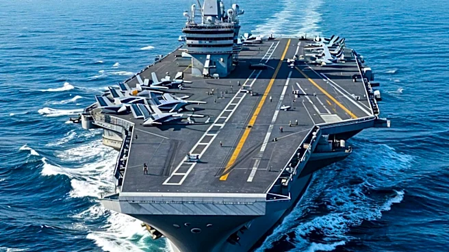 China's Fujian Aircraft Carrier Transits Taiwan Strait During Sea Trials