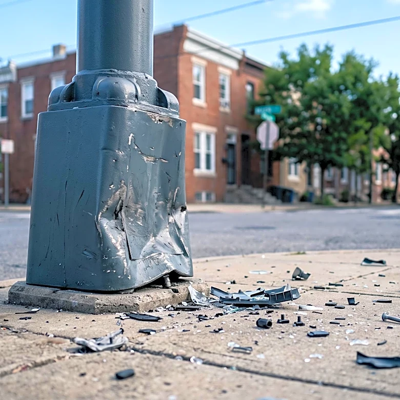 Philadelphia Police Officer and Driver Hospitalized After West Philadelphia Crash