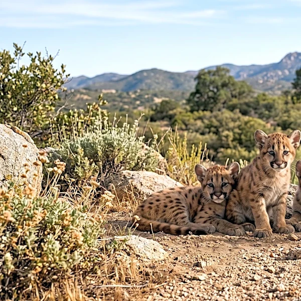 San Diego Zoo Wildlife Alliance Rescues Orphaned Mountain Lion Cubs After Mother's Death