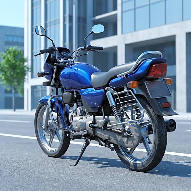 Gurugram Traffic Police Impounds Motorcycle with 113 Unpaid Challans Totaling Over Rs 10 Lakh