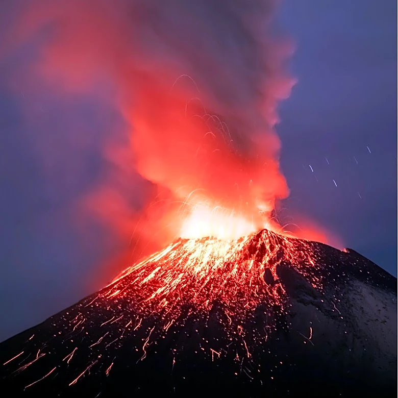 AI-Generated Video Falsely Depicts Indonesian Volcano Eruption