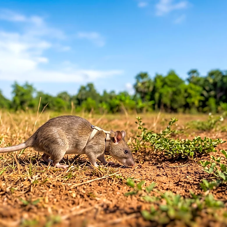 APOPO HeroRATs Utilize Scent Detection to Clear Landmines in Cambodia