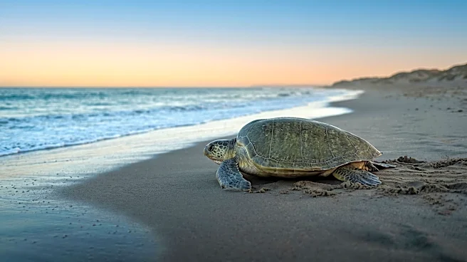Olive Ridley Sea Turtle Lays Eggs on West Coast, Marking First Documented Nesting