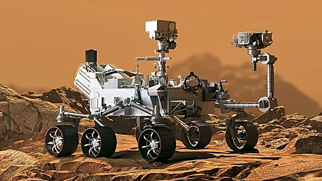 Curiosity Rover Captures Detailed Mosaics of Martian Landscape and Sand Fields