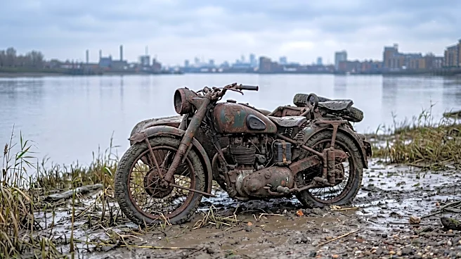 Unidentified Remains of Two German Soldiers and WWII Motorcycle Discovered in Danube River