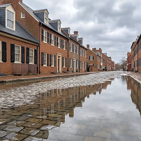 Nor'easter Causes Coastal Flooding in DC Area, Cancels Maryland Festival Events
