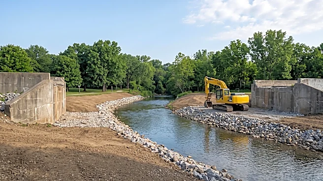Demolition Begins on Flood-Damaged Hazel Dell Parkway Bridge in Carmel, Indiana