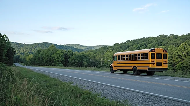 Young Child Hospitalized After Three-Vehicle Crash Involving School Bus in Harrison County, WV
