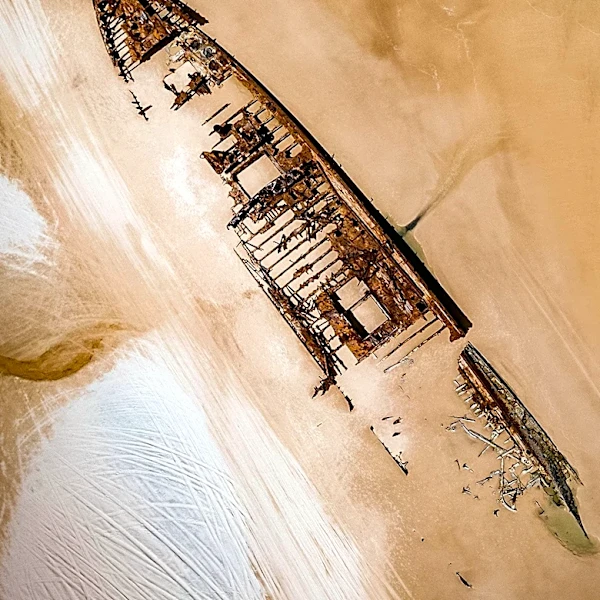 Massachusetts Coast Reveals 1884 Shipwreck During Nor'easter