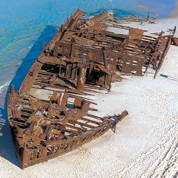 Nantucket Shipwreck, Potentially from 1884, Uncovered by Nor'easter
