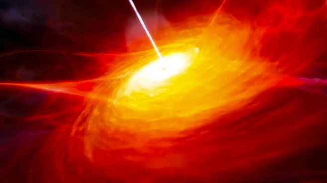 Astronomers Detect Hidden Glow Along Black Hole Jets, Revealing Impact on Star Formation