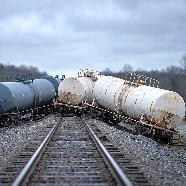 Train Derailments Pose Significant Toxic Chemical Exposure Risks to Communities