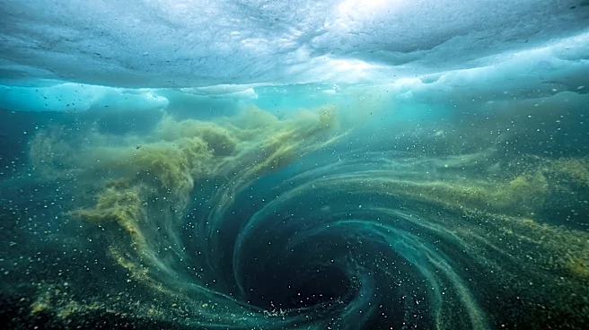Arctic Sea Currents Accelerate CO2-Carrying Phytoplankton Sinking, Influencing Carbon Storage
