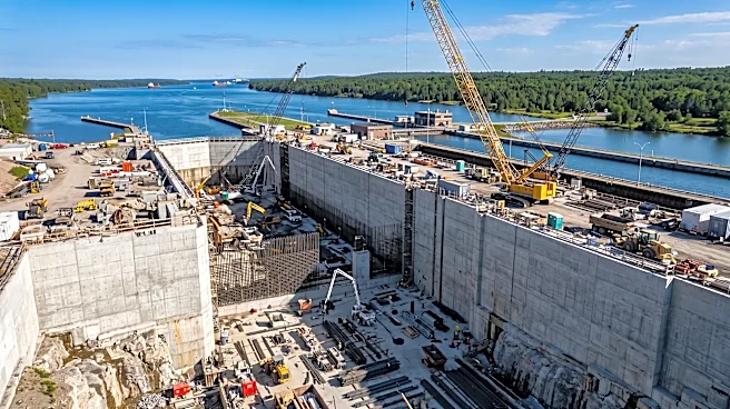 U.S. Army Corps of Engineers Reaches Halfway Mark on Phase 3 of New Soo Lock Construction Project