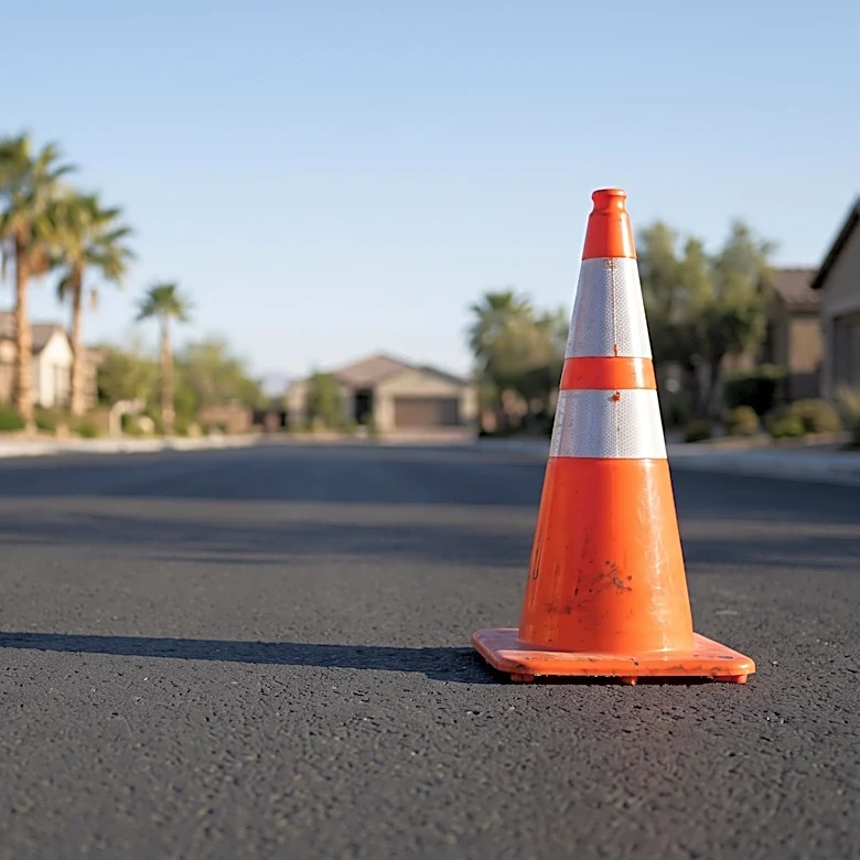 Las Vegas Police Officer's Motorcycle Struck While Investigating Crash