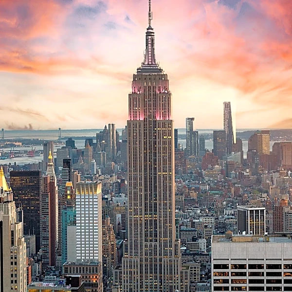 Estée Lauder Illuminates Empire State Building in Pink for Breast Cancer Awareness Month, Announces $15 Million Grant