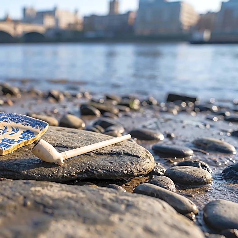 Teen Mudlark Emmylou Vaxby Uncovers London's Lost History Along Thames Foreshore