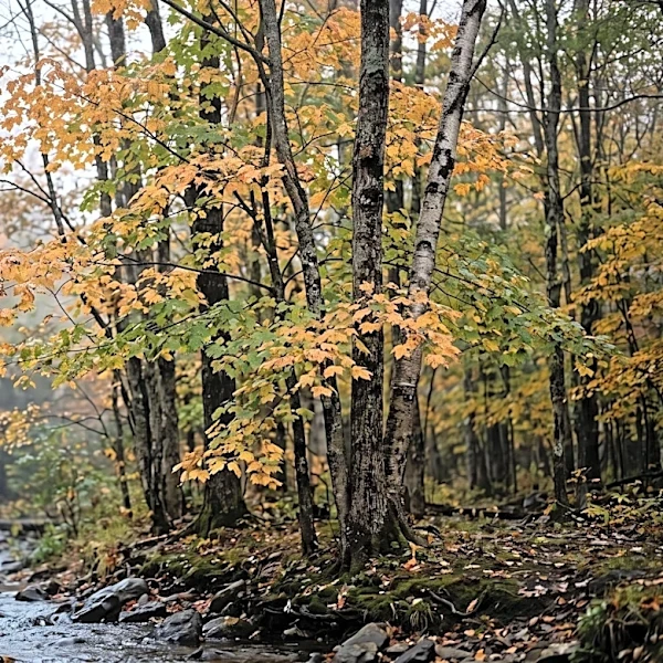 Predicting Peak Fall Foliage Becomes More Complex Due to Climate Change
