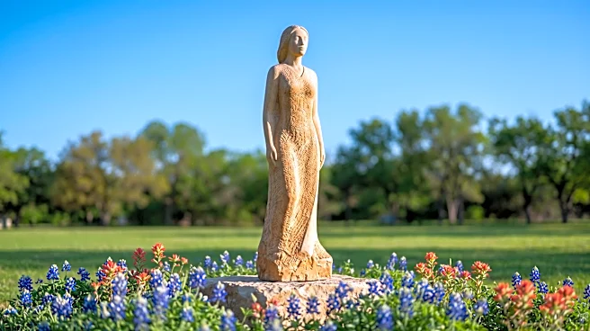 Liberty Hill Sculpture 'Woman of the Hill Country' Returns to Park, Mystery of Missing Piece Remains