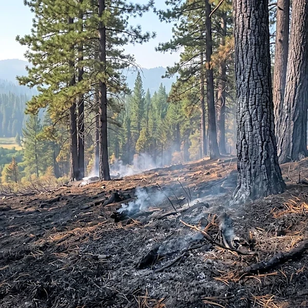 U.S. Forest Service Contains Four Wildfires in Plumas County, California Amidst High Fire Danger